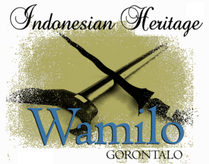 Illustration of a typical Gorontalo tribe weapon, Wamilo, great for your t-shirt