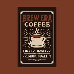 Classic Coffee Label Design – Monobean
