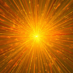 Obraz premium Sunburst vector background