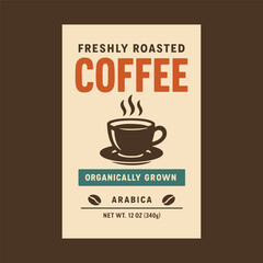 Classic Coffee Label Design – Monobean
