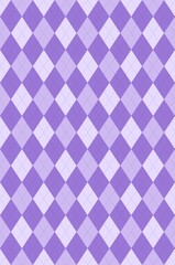 Vertical purple argyle pattern with elongated diamond layout, ideal for banners, fabric panels, fashion accents, and modern surface designs.