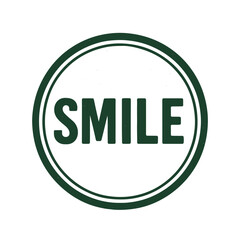smile icon logo seal vector on white background
Vector stamp icon