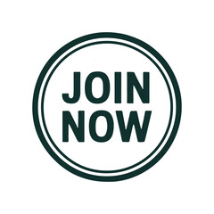 join now icon logo seal vector on white background
Vector stamp icon