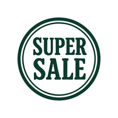 super sale icon logo seal vector on white background
Vector stamp icon