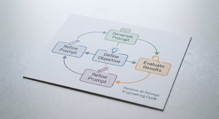 Ciclo Iterativo de Ingenier&iacute;a de Prompts de IA