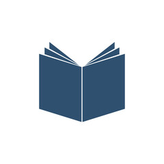 Trendy Book Education Icon Vector Template