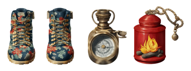 Adventure Exploration Talisman Kit for Questing and Narrative Journeys