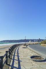 日本の風景【千葉県・御宿町】御宿海岸と月の沙漠通り