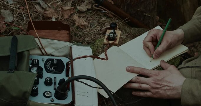 Documenting Nature: Vintage Equipment and Handwritten Notes