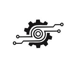 This elegant black and white floral design is ideal for decorative borders, logos, or vintage-inspired graphic designs, featuring intricate detailing and curved leaves