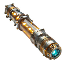 Titanium underwater welding torch industrial tool Isolated on a transparent background