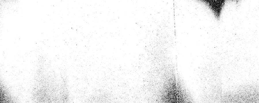 Grunge noise grain texture. Glitch rasterized photocopy effect backdrop. Aged dotted degraded distressed overlay. Sand dust particle wallpaper. Stippled grungy background. Vector worn weathered paper