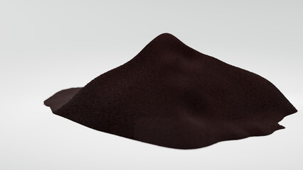 Pilha de Pó de Café