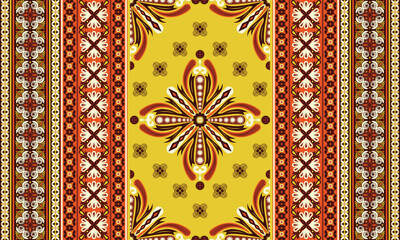 African ethnic native pattern.Traditional kente,ankara,kitenge,chitenge,capulana african wax print fabric pattern.Abstract vector motif pattern.For fabric,clothing,blanket,carpet,woven,wrap,decoration