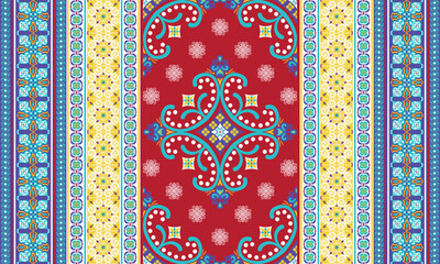 African ethnic native pattern.Traditional kente,ankara,kitenge,chitenge,capulana african wax print fabric pattern.Abstract vector motif pattern.For fabric,clothing,blanket,carpet,woven,wrap,decoration