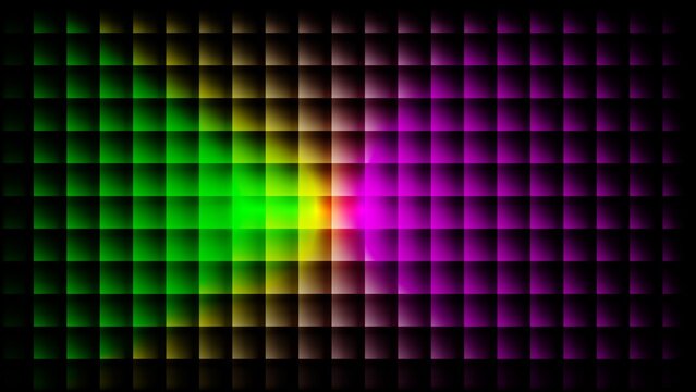 Abstract background with vibrant multicolor gradients over a vertical line texture. Modern and dynamic design element for banners, wallpapers, and presentations.
