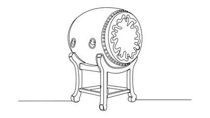 Vintage medical lamp with adjustable arm and circular light source for healthcare stations