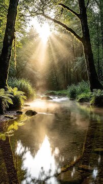 River in the forest