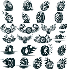 Tire SVG, Car SVG Cut File