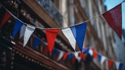 French national flag stock photo Bastille Day, France, Eiffel Tower - Paris, Paris - France, National Holiday