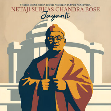 Netaji Subhas Chandra Bose Jayanti Tribute Indian Freedom Fighter
