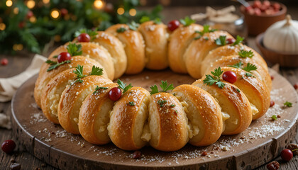 fresh baked croissants