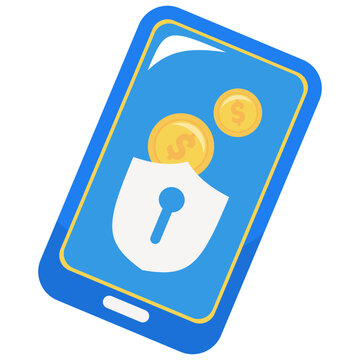 Cute illustration of EWallet