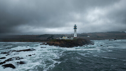 Pigeon Point Lighthouse in Central California.