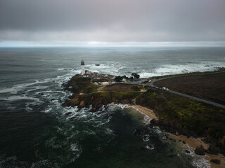 Pigeon Point Lighthouse in Central California.