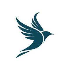 Obraz premium Abstract Bird Logo Vector Template Design