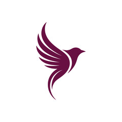 Obraz premium Abstract Bird Logo Vector Template Design