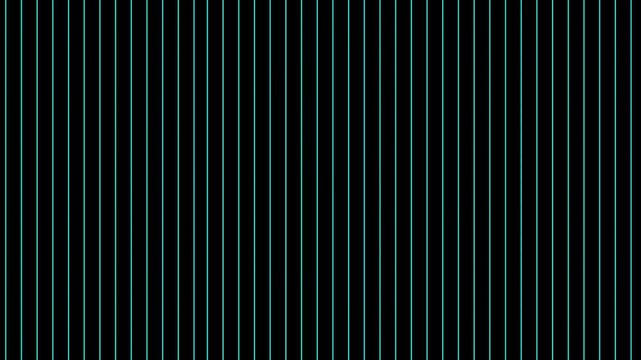 Abstract Cyan Neon Vertical Lines Motion, Cyberpunk Scanning Grid Background, Minimalist Geometric Seamless Loop Video