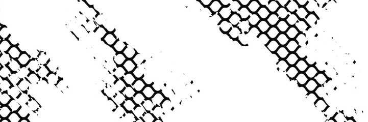 Mesh texture for black and white fishing nets. Grunge pattern for sportswear or soccer goals, volleyball nets, illustration. © SYAIFUL ANWAR