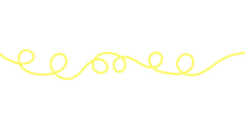 Dynamic Neon Glow Wave Ribbon. Vibrant, Looping, and Smooth Wavy Line Design Elements for Digital Background and Border