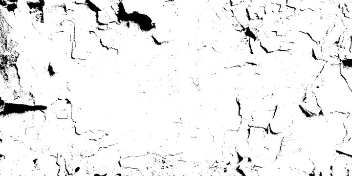 Abstract black and white texture resembling cracked paint or distressed surface