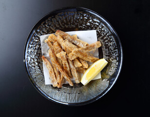 ゴボウの唐揚げ