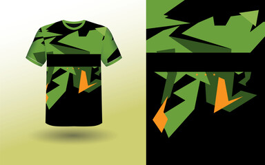 Professional Sublimation Sports and Esports Jersey Design Template Editable Vector EPS