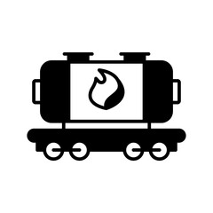 Gas tanker icon
