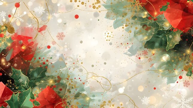 grunge background with flowers