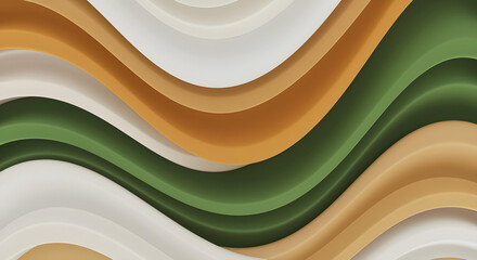 indian flag tricolor saffron orange white green 3d abstract background