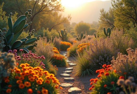 Rich Native Plant Landscape Delight Inspired by Local Wildlife Features
