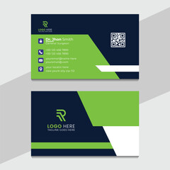 Modern luxury business card template