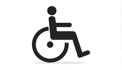 International Symbol of Access for Wheelchair Users Accessibility Icon.