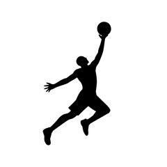 Alley-Oop Silhouette – Mid-Air Catch with Cinematic Athletic Form