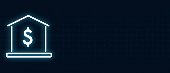 Investment, Finance, and Secure Wealth Management Symbol