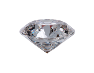 Single radiant cut diamond