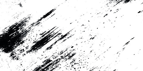 White grunge texture with vintage scratch overlay background Vector stroke paint brush pain with grunge.