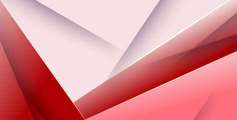 Soft abstract geometric background with red and pink diagonal layers, smooth gradients, and subtle light highlights, creating an elegant, modern, and professional visual style.