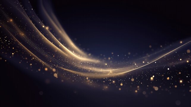 Elegant New Year background with subtle sparkle particles, dark-to-light gradient, luxury festive atmosphere 