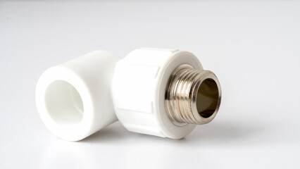 polypropylene corner for plumbing